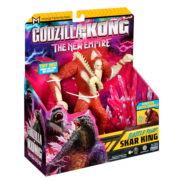 Фото - Фігурка міфічної істоти Godzilla vs. Kong СКАР КІНГ ГОТОВИЙ ДО БОЮ (18 cm, звук) (35508G)