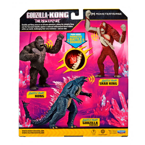 Фото - Фігурка міфічної істоти Godzilla vs. Kong СКАР КІНГ ГОТОВИЙ ДО БОЮ (18 cm, звук) (35508G)