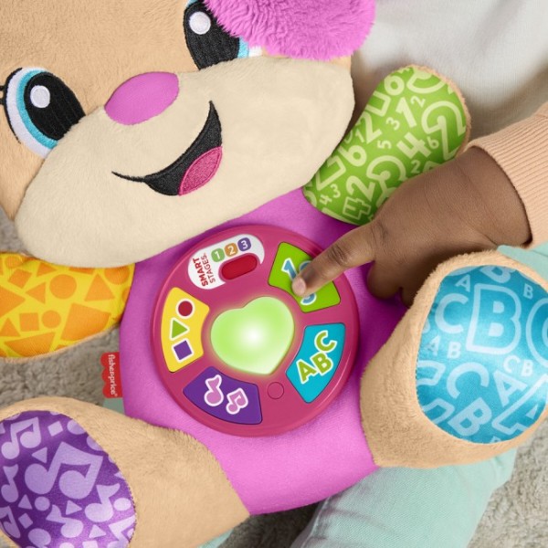 Фото - Интерактивная игрушка Fisher-Price Smart Stages Сестренка умного щенка многоязычная (JFD32)