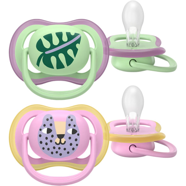 Фото - Ортодонтична пустушка Philips Avent Ultra Air, 6-18 міс. (SCF087/13)