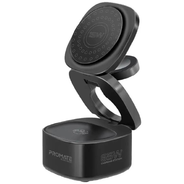 Фото - Бездротовий зарядний пристрій Promate rubix-65w.black