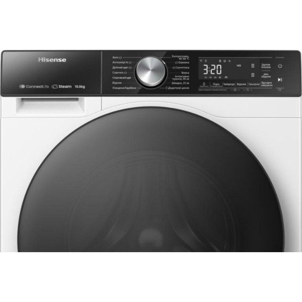Фото - Стиральная машина Hisense WF5S1043BW/UA