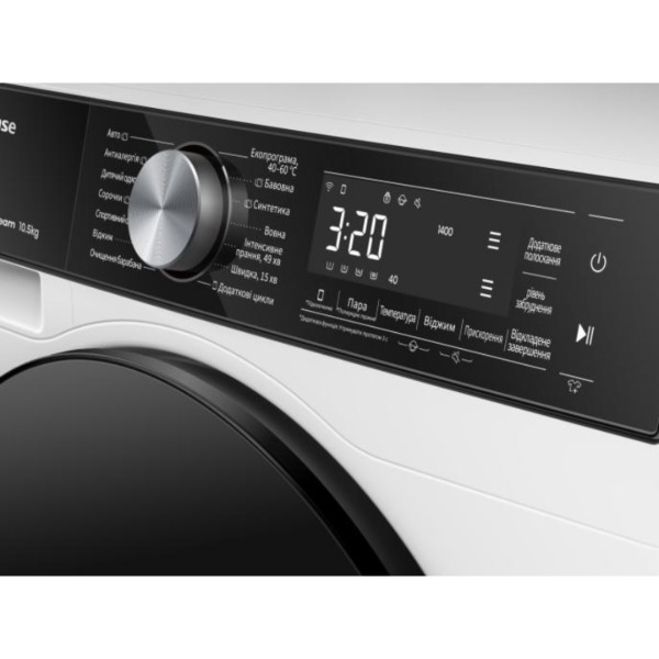 Фото - Стиральная машина Hisense WF5S1043BW/UA
