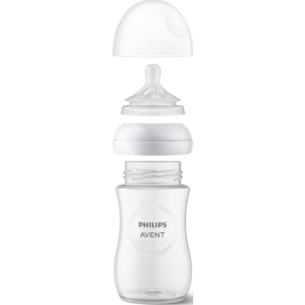 Фото - Пляшка для годування Philips AVENT Natural Природний потік SCY903/67 260 мл Коала (8710103989714)