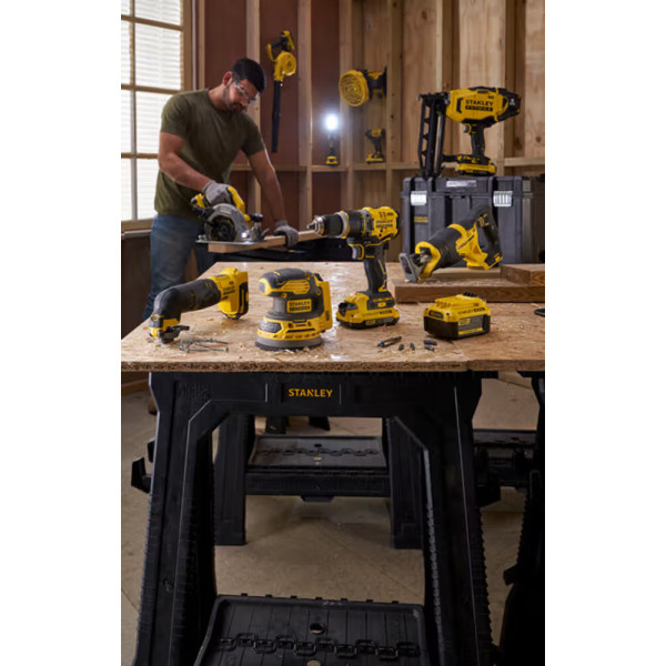 Фото - Полірувальна шліфмашина Stanley FatMax, V20 18B XR Li-lon (SFMCE100B)