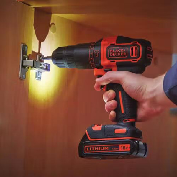 Фото - Набір електроінструментів Black&Decker 18 В XR Li-lon (BCK23S1S)