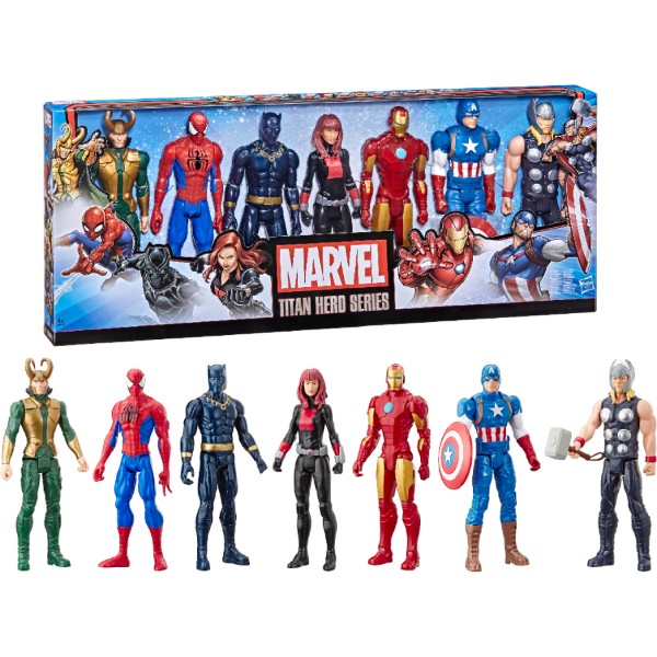Фото - Коллекционная фигурка набор Hasbro Marvel Titan Hero Series Multipack (E5178)