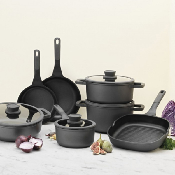 Фото - Ківш зі знімною ручкою Berghoff 3950591 LEO STONE+ 18 см 2 л