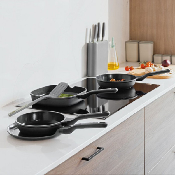 Фото - Набор сковород Berghoff 3950601 LEO STONE+ 4 пр.