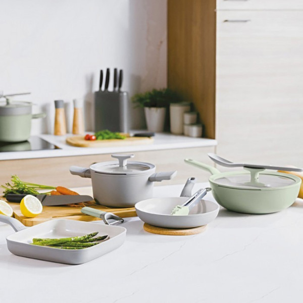 Фото - Сковорода ВОК Berghoff 3950686 LEO BALANCE Sage 32 см