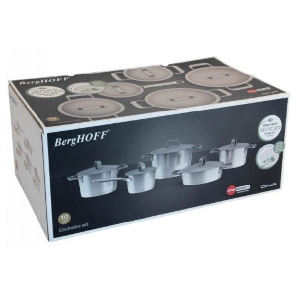 Фото - Набір посуду Berghoff 1315155 Meta 10 пр.