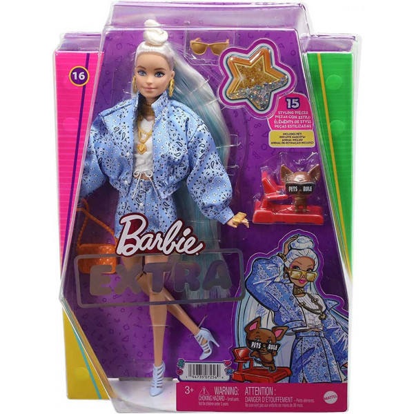Фото - Лялька Barbie Екстра білявка з пучком на розпущеному волоссі (HHN08)