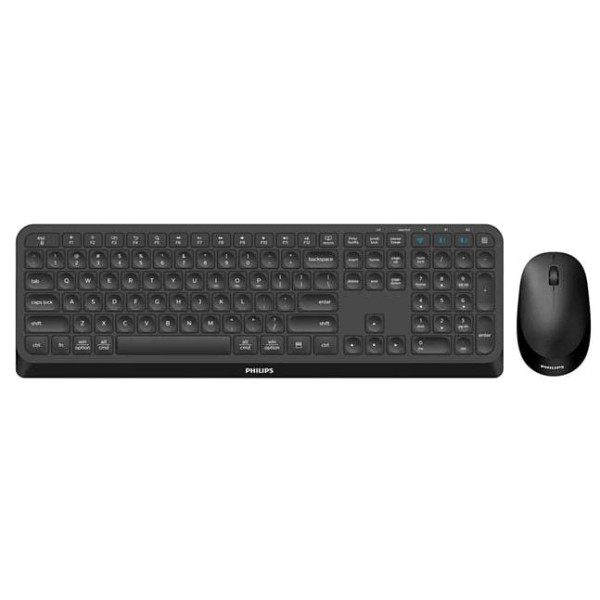 Фото - Клавіатура + миша бездротова Philips SPT6407B/00 Black