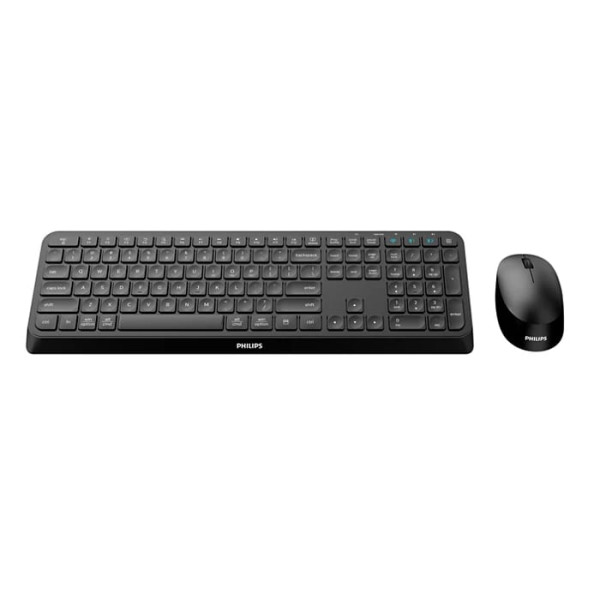 Фото - Клавіатура + миша бездротова Philips SPT6407B/00 Black