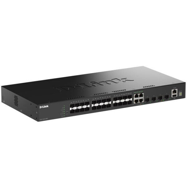 Фото - Коммутатор локальної мережі (Switch) D-Link DGS-1530-28SC