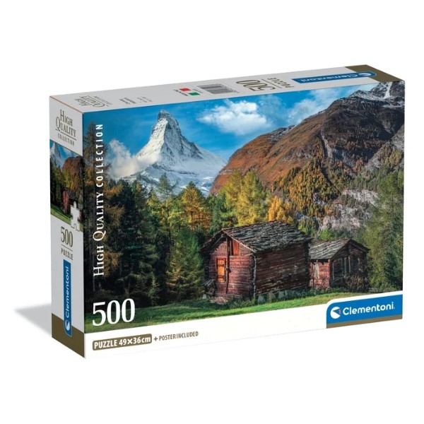 Фото - Пазли (8 +) Clementoni Колекція високої якості - Гірські краєвиди 500 ел. (35597)