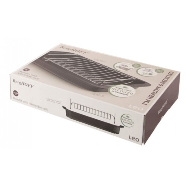 Фото - Форма для приготування Berghoff 3950540 LEO GRAPHITE 42х28 см