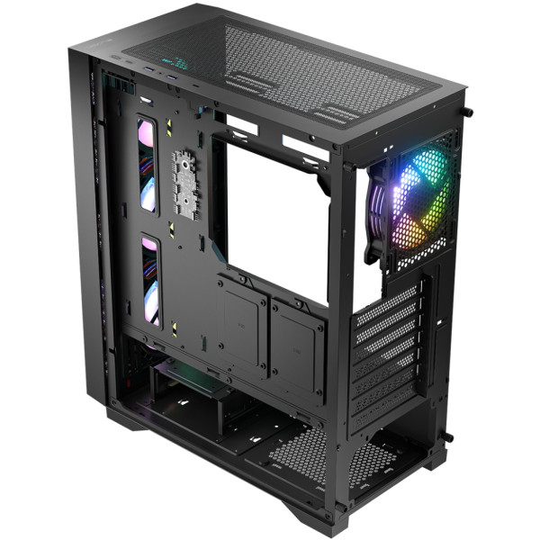 Фото - Корпус Logic Concept DART PRO ARGB MIDI BLACK MESH fans 4x120mm без БЖ (AT-DART-PRO-ARGB-10)