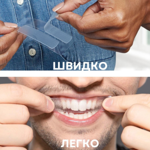 Фото - Відбілюючі смужки для зубів AIMED Teeth Whitening Strips 28 шт на 14 процедур смак мʼята (AI-TWS28_mint)