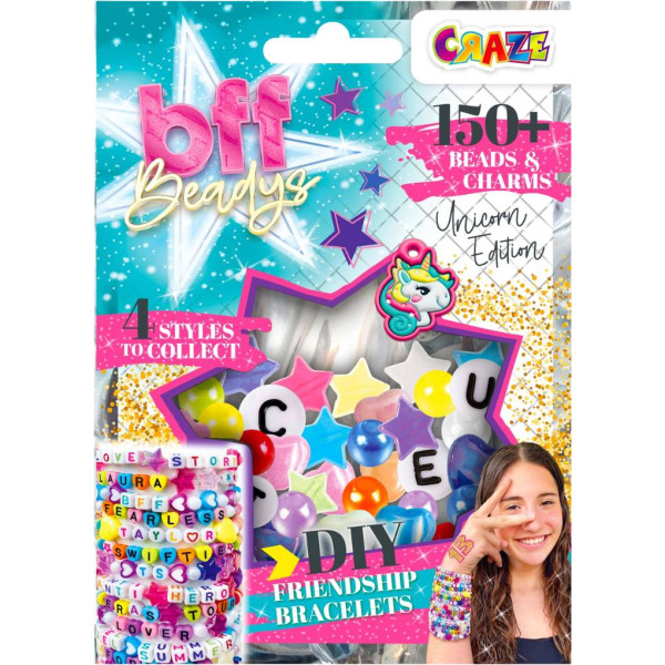 Фото - Набір для виготовлення прикрас Craze Бусини і шарми BFF, 150 шт. (69431)