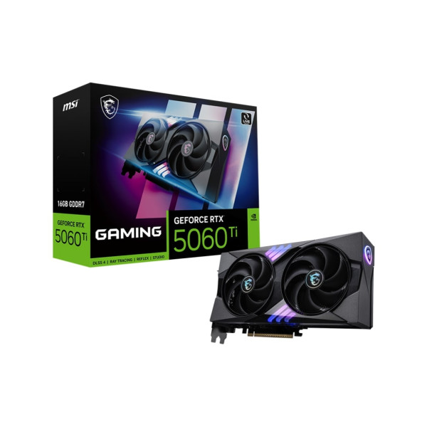 Фото - Відеокарта MSI NVIDIA GeForce RTX 5060 Ti 16G GAMING