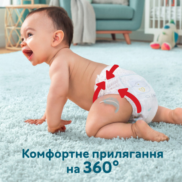 Фото - Одноразові підгузки-трусики Pampers Premium Care Pants Розмір 3 (6-11 кг) 48 шт. (80836076)