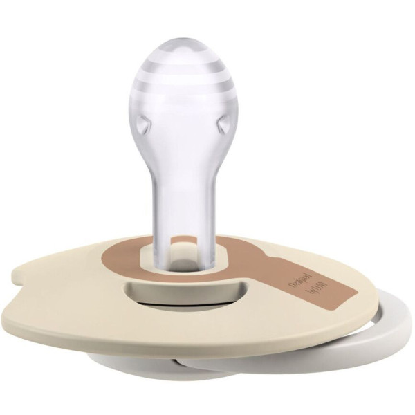 Фото - Ортодонтична пустушка Lovi Prime 18+ міс. 2 шт. Ivory Glow/Blush Glow (34/438)