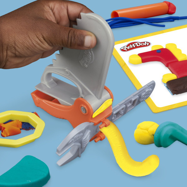 Фото - Набори для ліплення Hasbro Play-Doh BUILD AND SHAPE SET (G0345_G0347)