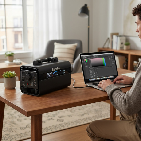 Фото - Зарядна станція універсальна EnerSol EPB-600N (600 Вт 3.7 V 577.2 Вт/г)