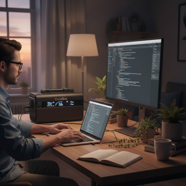 Фото - Зарядна станція універсальна EnerSol EPB-600N (600 Вт 3.7 V 577.2 Вт/г)