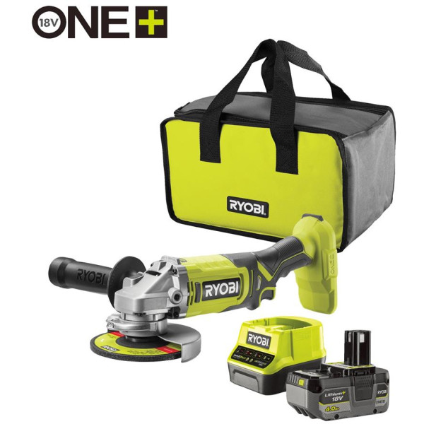 Фото - Болгарка Ryobi ONE+ RAG18125-1C40S 125 мм (5133005643)