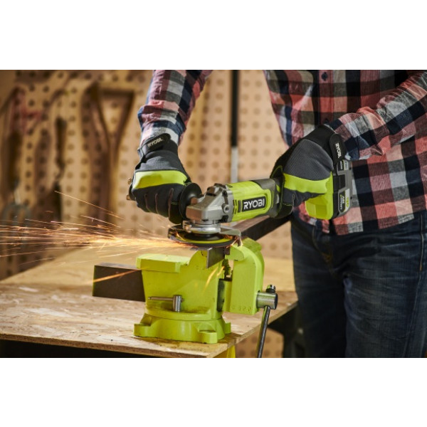 Фото - Болгарка Ryobi ONE+ RAG18125-1C40S 125 мм (5133005643)