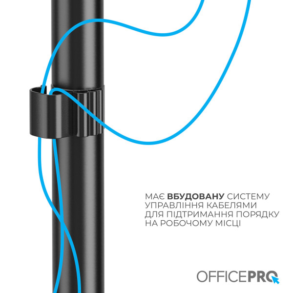 Фото - Кріплення настільне OfficePro MA112B 17-49" 2-20 кг Black