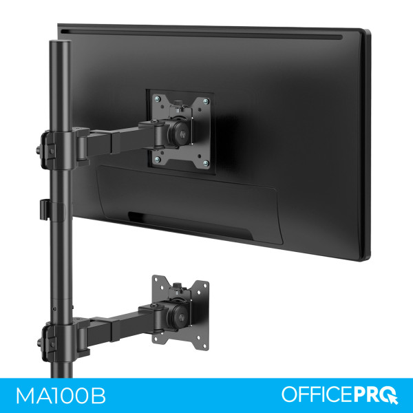 Фото - Кріплення настільне OfficePro MA112B 17-49" 2-20 кг Black