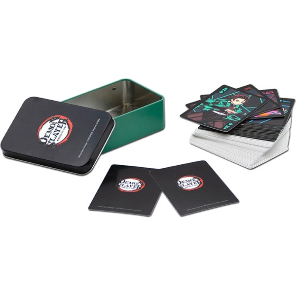 Фото - Настольная игра (12+) ABYstyle DEMON SLAYER: KIMETSU NO YAIBA Deck of 54 cards 10.8 см (ABYJDC011)