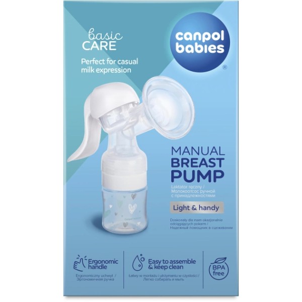 Фото - Механічний молоковідсмоктувач Canpol babies Basic (12/216)
