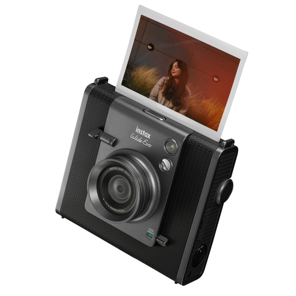 Фото - Фотокамера миттєвого друку Fujifilm Instax Wide EVO BLACK (16840933)