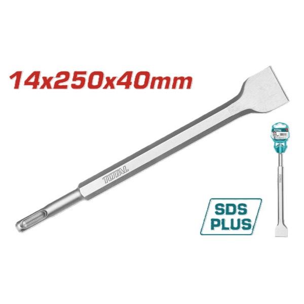 Фото - Зубило Total SDS plus 14x250 мм (TAC15121412)