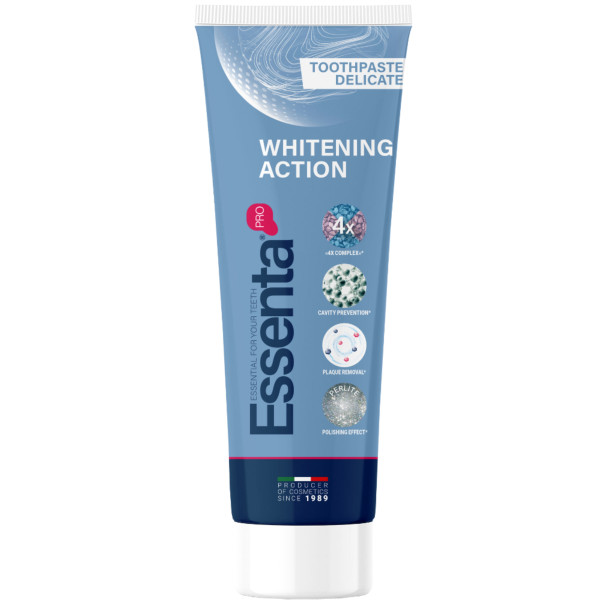 Фото - Зубная паста Essenta Pro Whitening Action 75 мл (8031447500060)