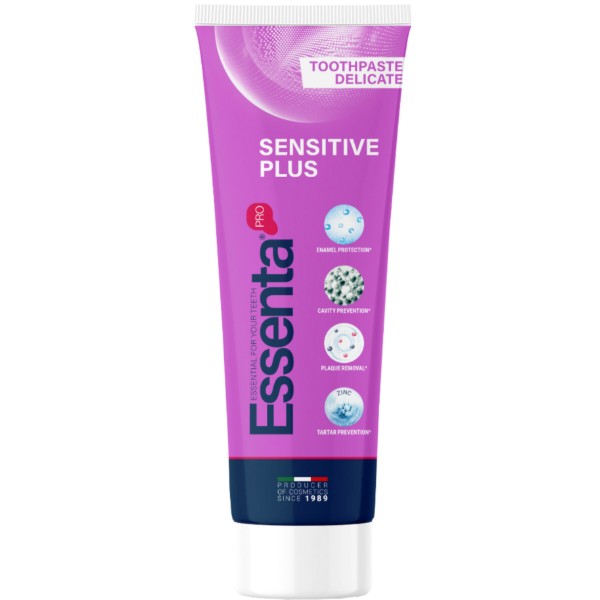 Фото - Зубна паста Essenta Pro Sensitive Plus 75 мл (8031447500084)