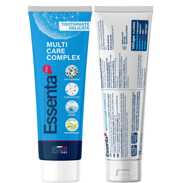 Фото - Зубная паста Essenta Pro Multi Care Complex 75 мл (8031447500077)