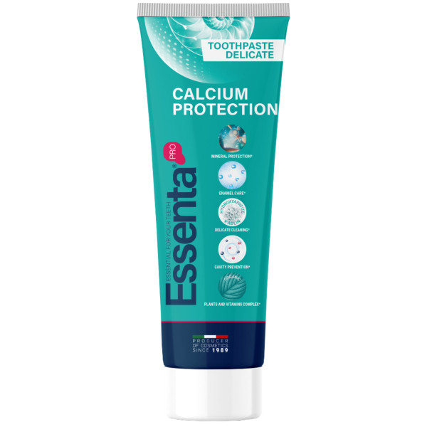 Фото - Зубна паста Essenta Pro Calcium protection 75 мл (8031447500053)