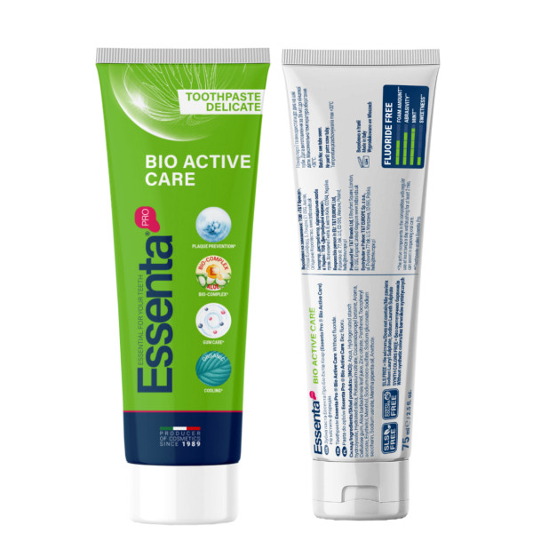 Фото - Зубна паста Essenta Pro Bio Active Care 75 мл (8031447500091)