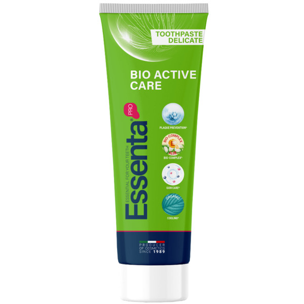 Фото - Зубна паста Essenta Pro Bio Active Care 75 мл (8031447500091)