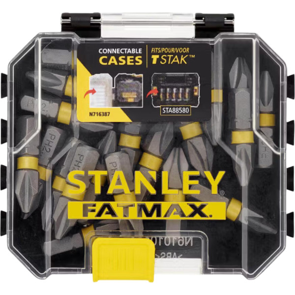 Фото - Біта для викрутки Stanley FatMax 20 шт. (STA88569)