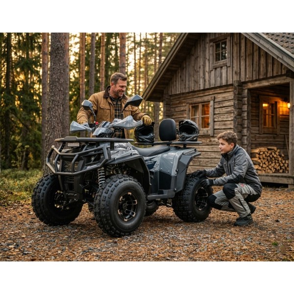 Фото - Квадроцикл Forte FFP1500 Grey