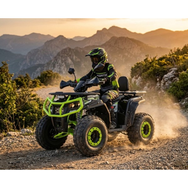 Фото - Квадроцикл Forte FFP1500 Black-Green (fluoerence)
