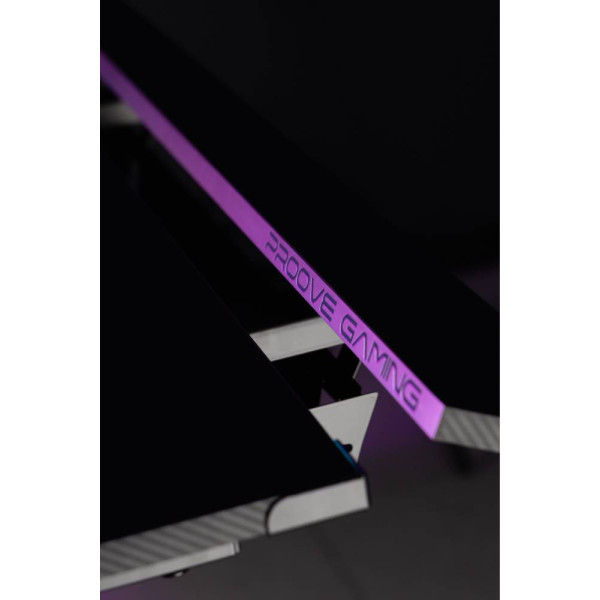 Фото - Стіл комп'ютерний Proove Gaming Glitch black (GTGL00140101)