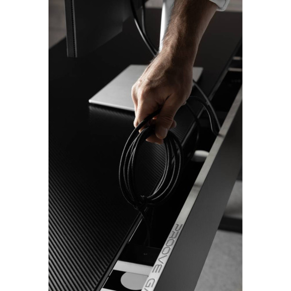 Фото - Стіл комп'ютерний Proove Gaming Glitch black (GTGL00140101)