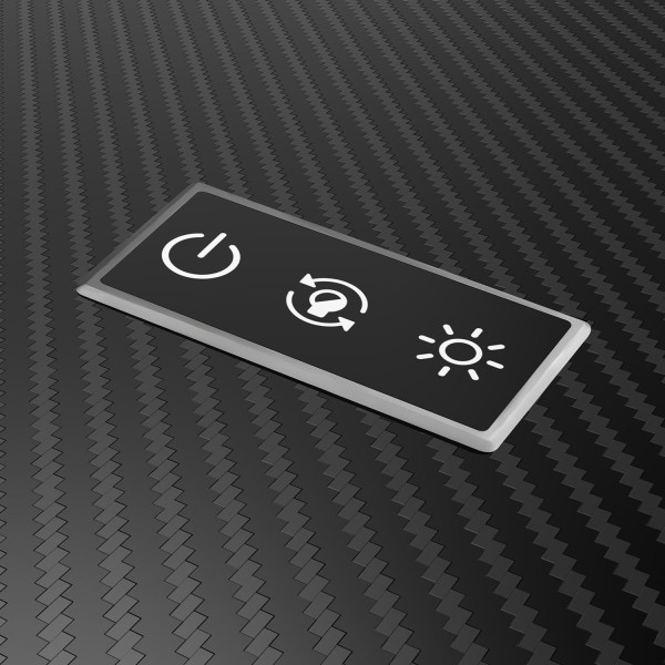 Фото - Стіл комп'ютерний Proove Gaming Glitch black (GTGL00140101)